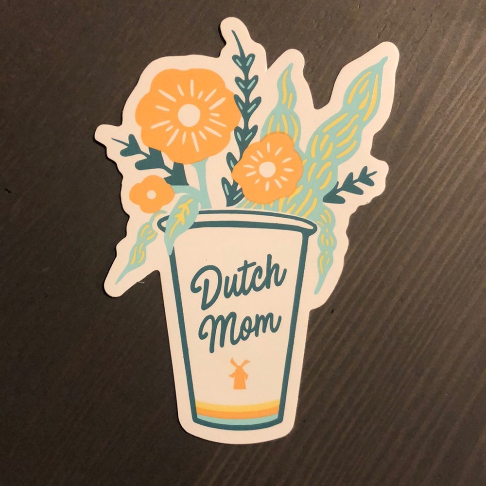 Dutch Mom Special Decal Sticker
